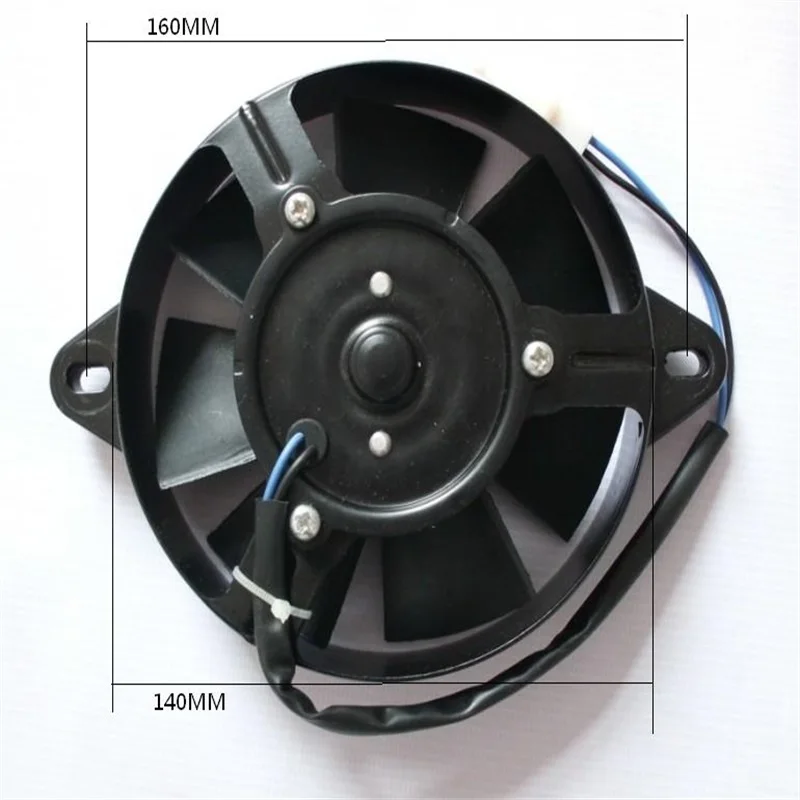 

NEW 12V fan RADIATOR COOLPNG COOLER for Quad 4x4 ATV motorcycle dirt pit bike 200cc 250cc Water cooled engine