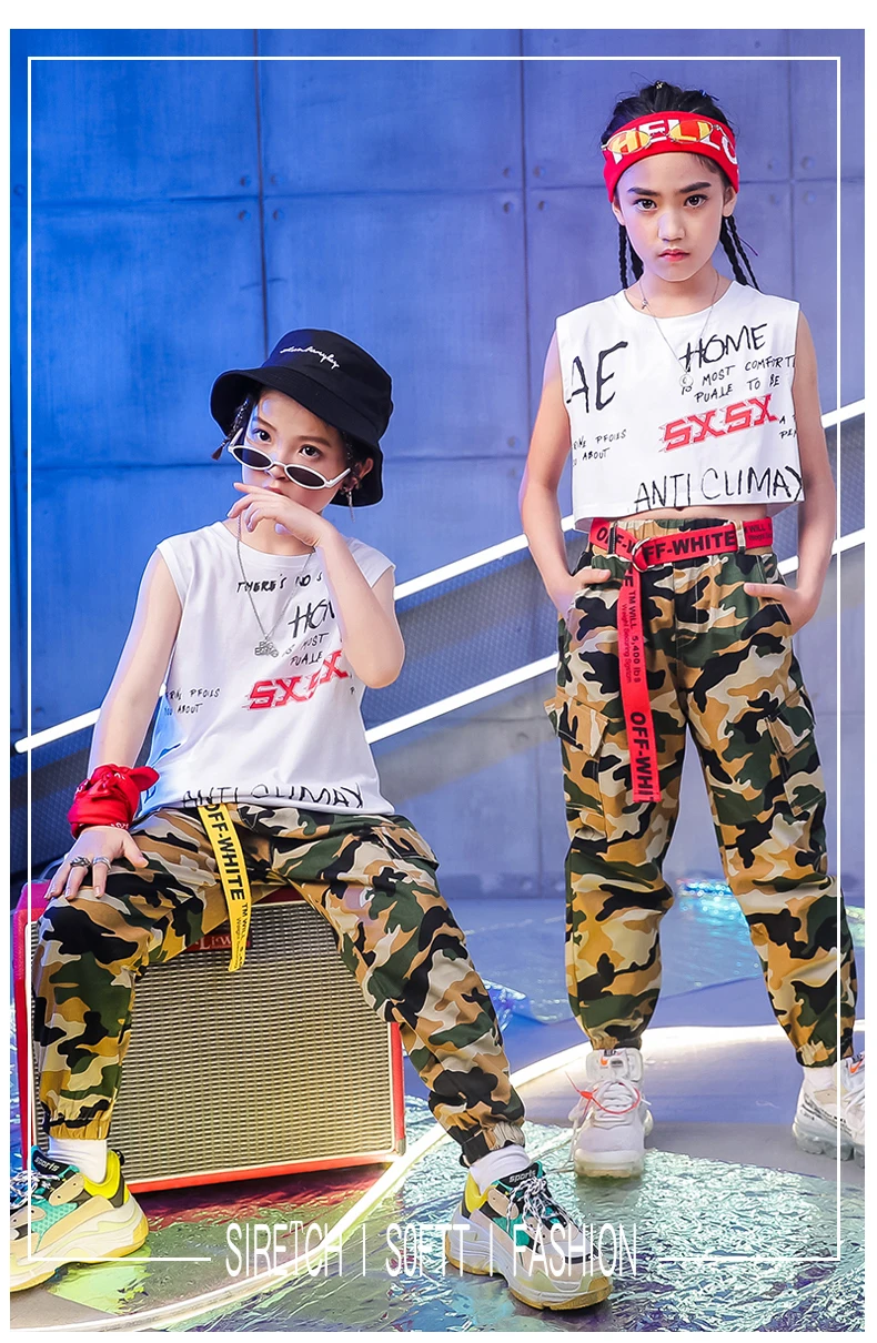 Boys Hip hop Jazz Performance Costume_17
