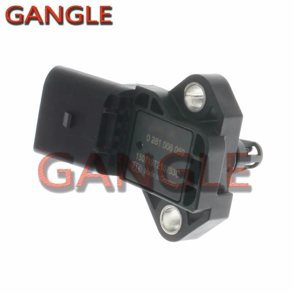 BAR Intake Manifold Boost Pressure MAP Sensor Drucksensor For AUDI A1