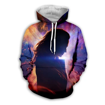 

New Movie X-Men Dark Phoenix Men/Women 3D Sweatshirts Space Galaxy Print Hooded Hoodies Unisex Tops Casual Harajuku tee shirts