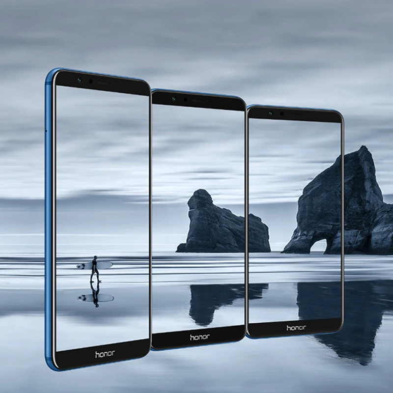 Глобальная версия Honor 7X4 GB ram 64GB 7 X Kirin 659 Octa Core OTA Update 5 93 &quot2160*1080 P 16MP двойная задняя