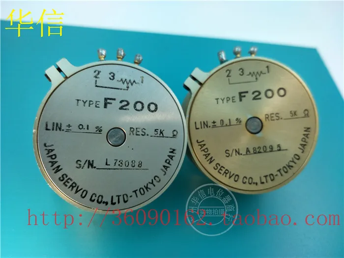 

[VK] Used TYPE F200 & plusmn; 0.1% 5k conductive plastic potentiometer instead of CPP50 servo installation switch