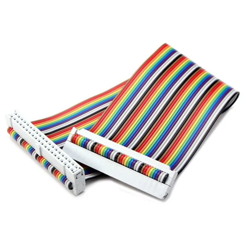 20cm-40P-PIN-Way-GPIO-Rainbow-Ribbon-Cable-For-Raspberry-Pi-Model-B-Model-B-Data