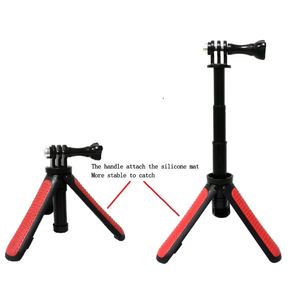 

Handheld Mini Tripod Mount Selfie Stick Extendable Monopod for Gopro Hero7 6 5 4 3+ SJCAM Xiaomi YI 4k EKEN H9 Sony Sport Camera