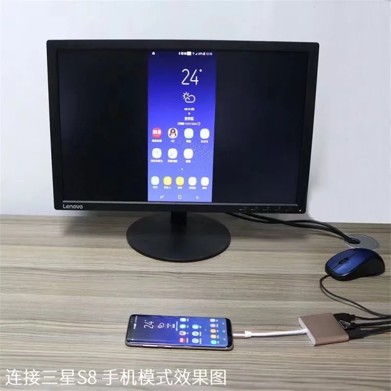 USB 3 1 Type C к 4K HDMI 0 концентратор порт для зарядки OTG адаптер Samsung galaxy S8/S8 PLUS и т. Д. Для