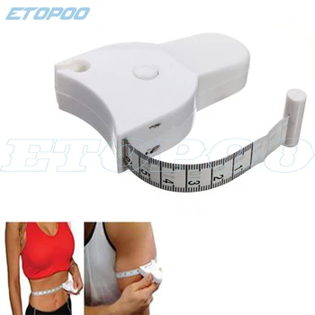 

150cm 60inch Fitness accurate measure tape body tape measure body fat caliper measuring 200pcs/lot