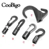 10pcs Plastic Snap Hook Buckle Bungee Shock Tie Cord Ends Lock For Outdoor Camp Clothesline Elastic Rope Hook Accessories ► Photo 3/6