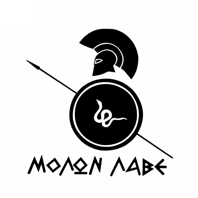 14 9 см * 15 2 Momon LABE Spartan шлем автомобиля стикер щит виниловые наклейки
