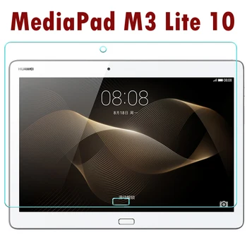 

For Huawei MediaPad M3 Lite 10 BAH-W09 BAH-AL00 10.1" Tablet Premium Explosion-Proof Tempered Glass Screen Protector