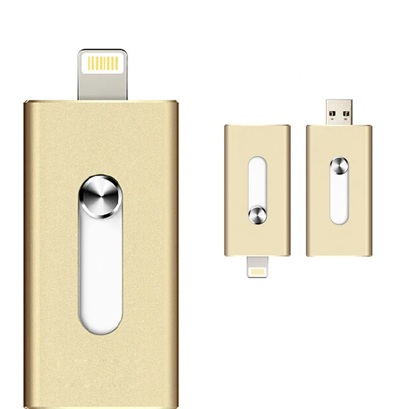 Richwell USB флэш-накопитель для iPhone X/8/7/7 Plus/6 Plus/6s/5/SE/ipad OTG флеш-накопитель HD флеш-накопитель 8 Гб оперативной памяти, 16 Гб встроенной памяти, 32 ГБ, 64 ГБ, 128 ГБ флеш-накопитель