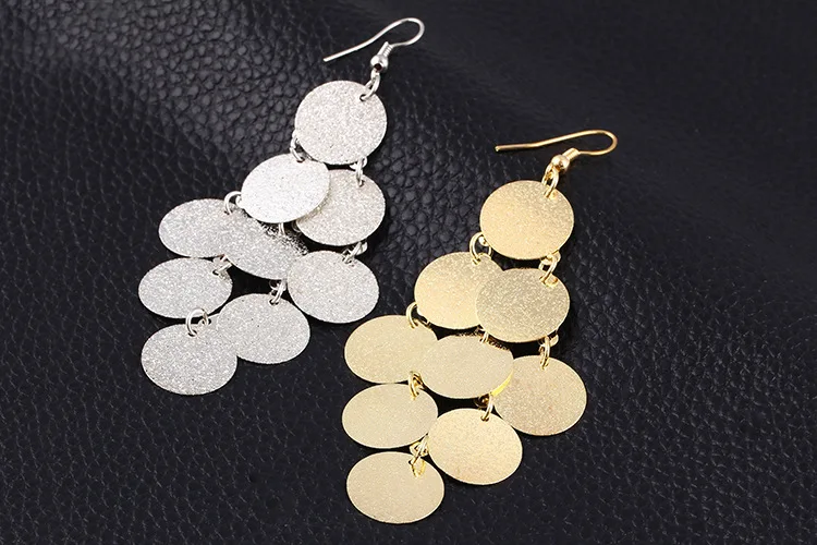 Серебряные турецкие серьги-капли с монетами, богемные цыганские бичи, этнические праздничные украшения, серьги с кисточками и монетами для женщин