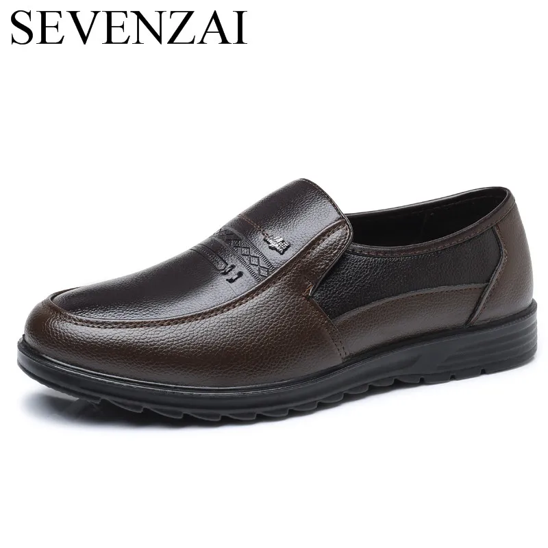 

classical formal leather men shoes slip on italian light comfortable working dress office shoes trend derby oxford shoes for men