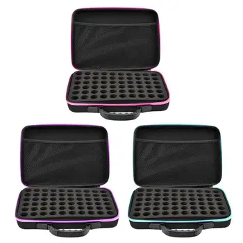 

60 Bottles Diamond Painting Charms Box Cross-Stitch Tool Storage Case Bag Diamond Embroidery Hand Bag