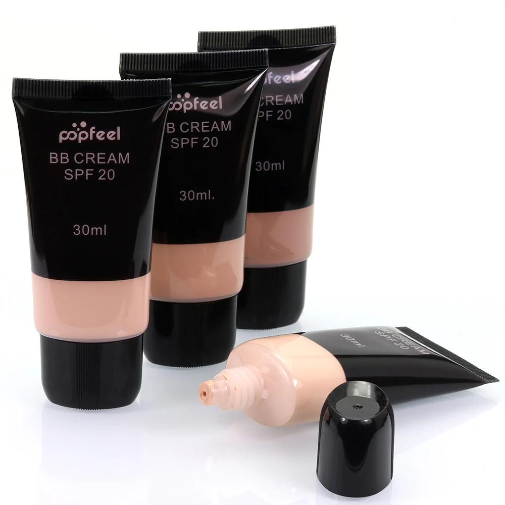 

4 Colors BB Cream Foundation Concealer Highlighter Isolation Moisturizing Close Skin Whitening Oil Control Make Up TSLM1