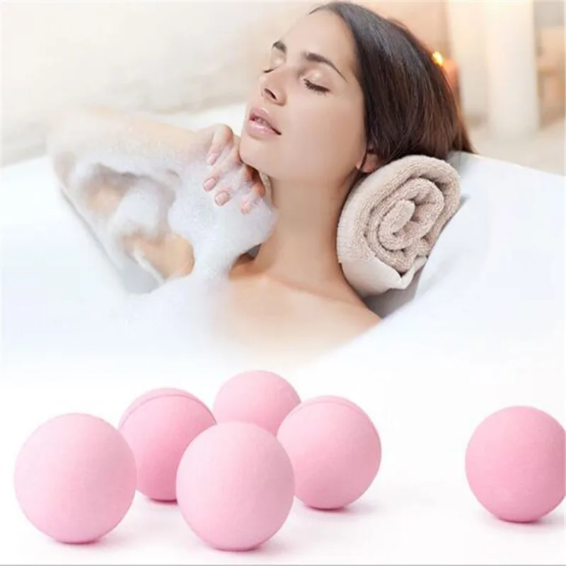 

60g Bath Salt Ball Deep Sea Bath Salt Body Rose Essential Oil Body Skin Whiten Relax Stress Relief Natural Bubble Shower Bombs