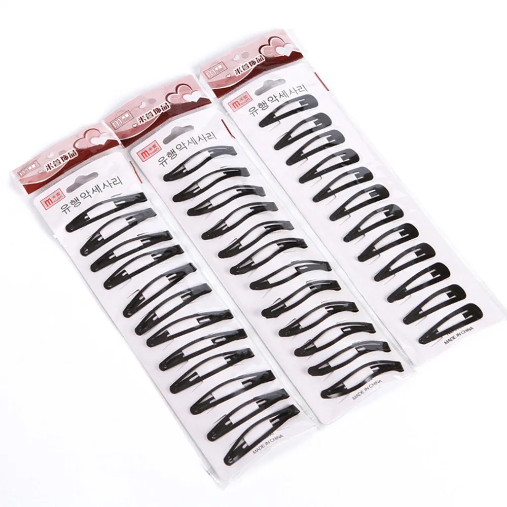 

12 PCS New Lovely Cartoon Heart Type Metal Candy Color Girls Hairpins Hair Clip Kids Headwear Children Accessories Baby BB Clips