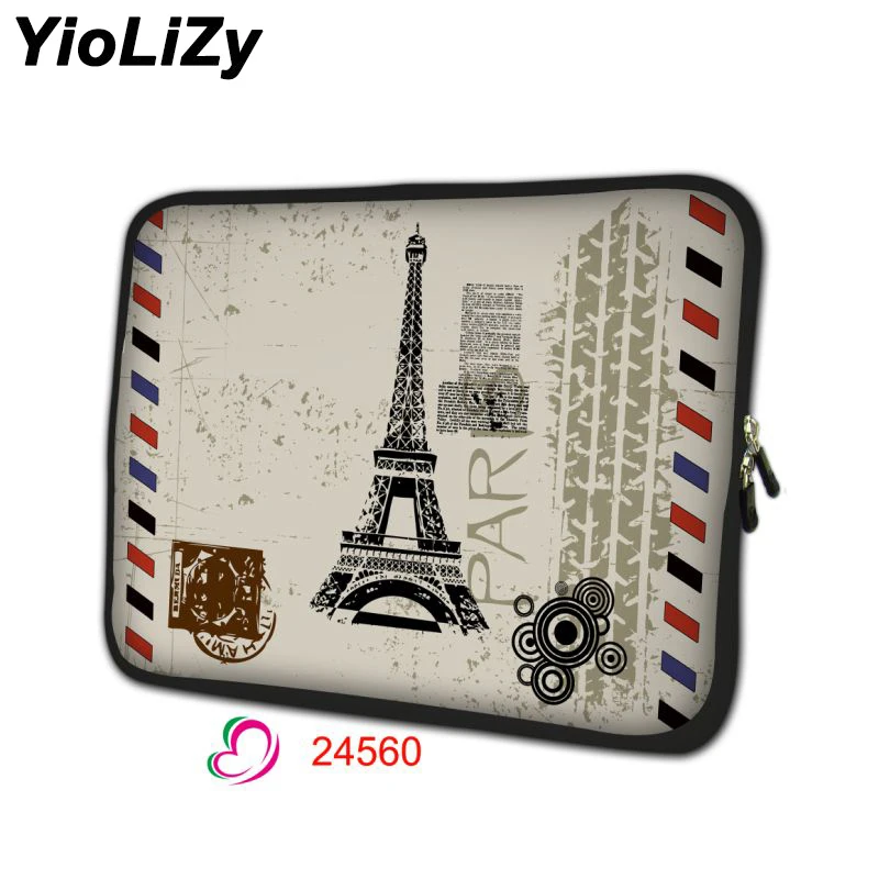 

print Eiffel Tower soft Notebook sleeve 7.9 tablet case 7 Laptop Bag mini tablet cover Protective shell for ipad mini 3 TB-24560