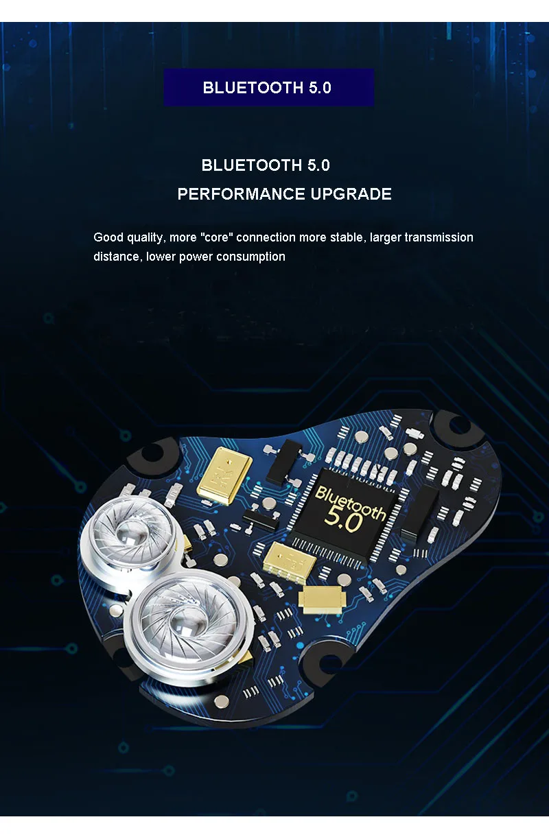 LEORY Z6 TWS bluetooth 5 0 наушники HiFi бас гарнитура Graphene Smart Touch двойной Динамический