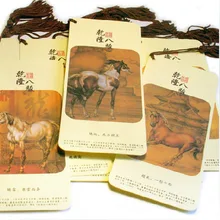 1 шт. восемь Jun красивые закладки 8/Набор День учителя креативный подарок Классический китайский стиль кисточкой