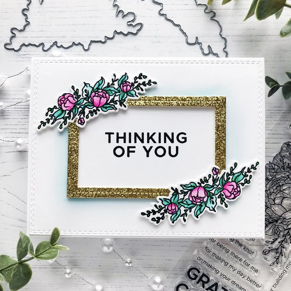 

Eastshape Basic Square Metal Cutting Dies Scrapbooking Frame Craft Dies for DIY Card Making Album Embossing New Dies for 2019