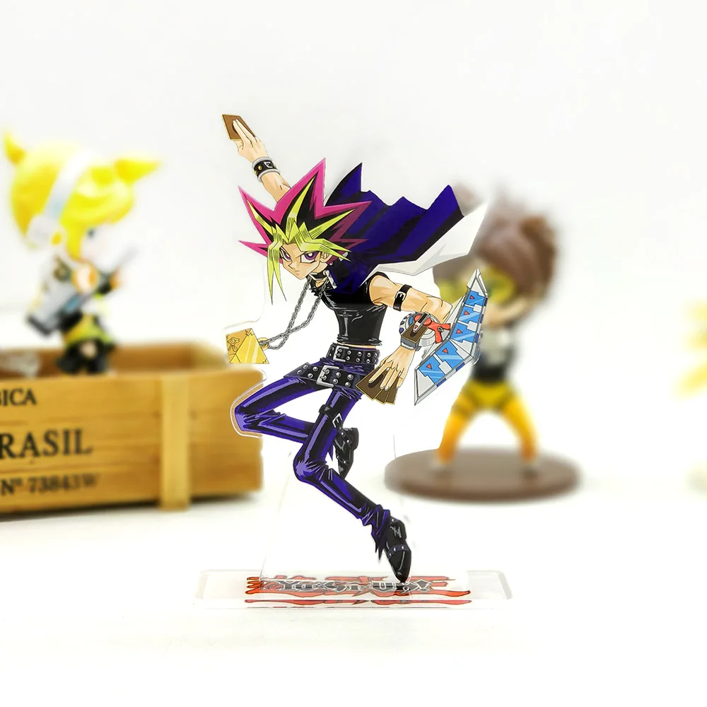Люблю спасибо Yu Gi Oh! Mutou Yugi Dark Yami фигурка на акриловой подставке модель пластина