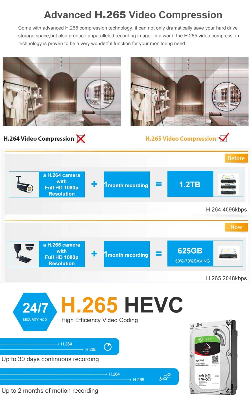 Hikvision 4MP 2,8/4 мм купольная сетевая ip-камера с фиксированным объективом, защищенная от атмосферных воздействий, IP67, ночное видение, ИК-расстояние 30 м, H.265+ DS-2CD2143G0-I