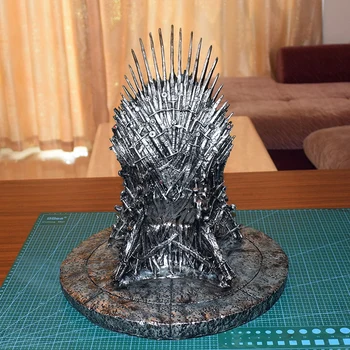 

Big 35*35*36cm The Iron Throne Model in GAME OF THRONES Figure Collective Toys Song of Ice and Fire Figure Cosplay Craft Gift