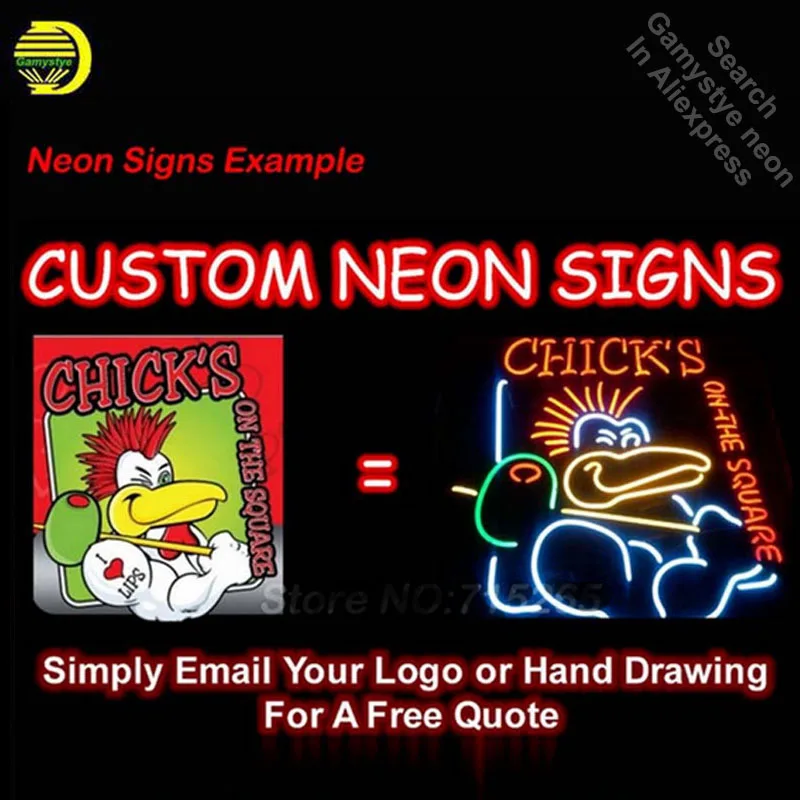 Sinal de Néon Sinais de Néon para Casa Road Runner Beep Artesanato Publicidad Anuncio Luminoso Anúncio Luz Dropship Feitos à Mão 4 Sinal de néon sinal de sinal de