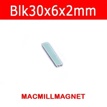

New Rare-earth Neodymium Strong Permanent Magnet 20pcs/pack blk30x6x2mm, Free Shipping