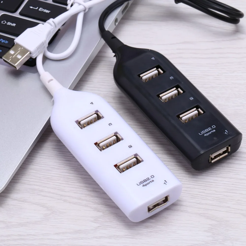 High Speed USB Hub Mini 4 Port USB Port Sharing Switch For