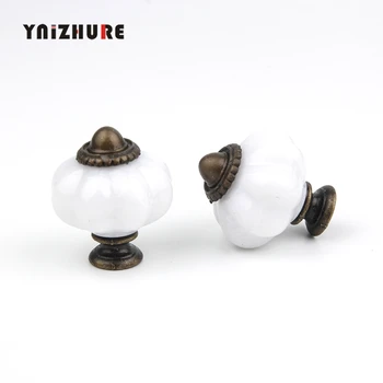 

1PCS 30*36mm Modern Acrylic Knobs and Lantern Handles Door Alloy Handle Cupboard Drawer Kitchen Pull Handle Knob Furniture