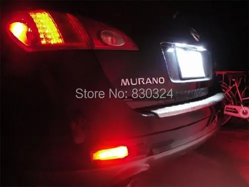 Светодиодный отражатель заднего бампера для Nissan Juke Z51 Murano Infiniti FX35 FX 2 шт.|brake light|light