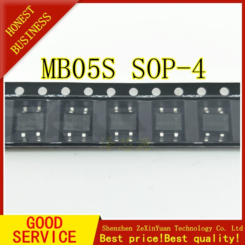 

20PCS MB05S SMD NEW Rectifier bridge