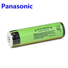 Защищенный Panasonic 18650 NCR18650B 3,7 V 3400mAh литий-ионный аккумулятор батареи с PCB