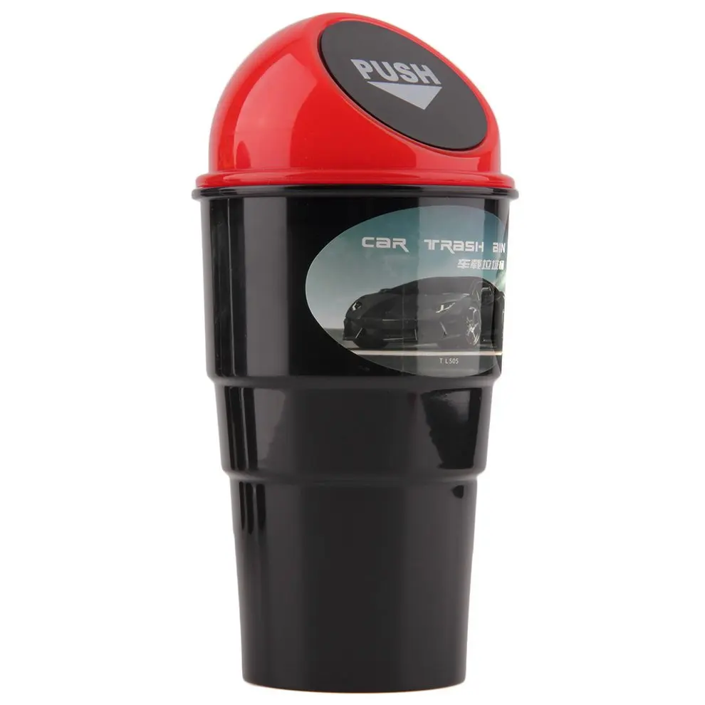 

10pcs Mini Qualified Delicate Delicate Car Garbage Can Vehicle Trash Can Garbage Dust Case Rubbish Holder Bin