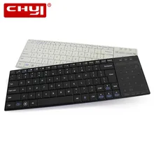 Mini Bluetooth Wireless Keyboard with MouseTouchpad Ultra thin Gaming Keyboard for PC Tablet Laptop Android TV Box