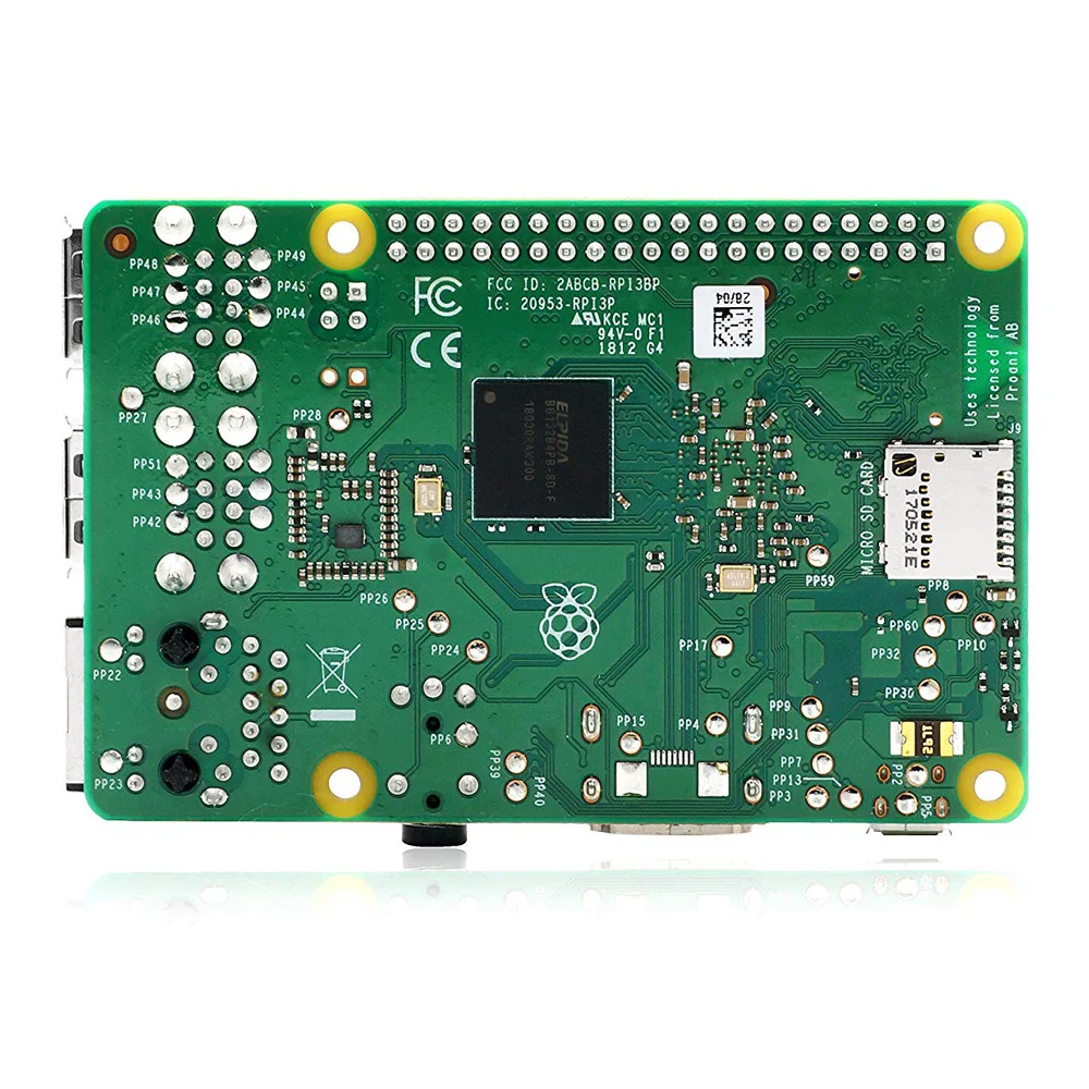 Оригинальная фотография 10000 + 3B Plus Raspberry Pi Model 3 B с WiFi и Bluetooth охлаждающий вентилятор