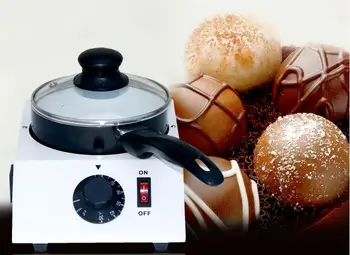 

Free shipping cost 1 Pot Chocolate melting machine;Chocolate melting pot 1.25KG Capacity with good