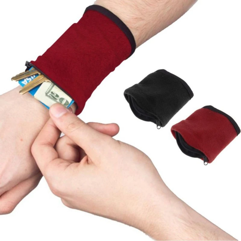 Mobile font b Key b font Card Storage Bags Fleece Wrist font b Wallet b font