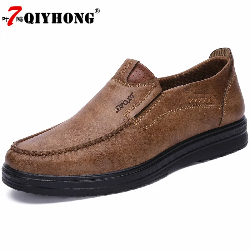 Skup Big Size 38 48 męskie buty wygodne męskie obuwie płócienne buty przewiewne buty wsuwane Slip on obuwie Walking buty do jazdy samochodem