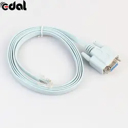 1,5 м/5ft для Cisco DB9 к RJ45 консоли перевернутый кабель совместим с PN 72-3383-01