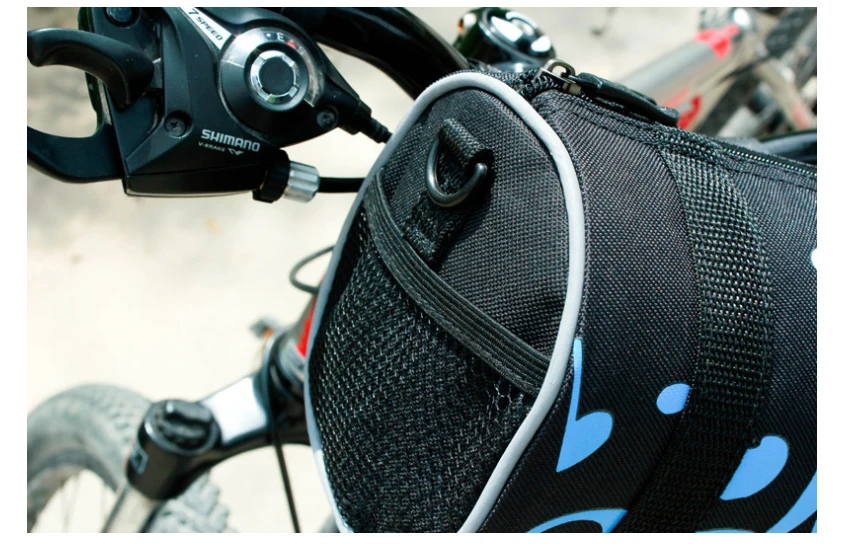 Велосипедная Сумка передний руль велосипеда сумки MTB дорожный велосипед чехол Аксессуары для велосипеда на открытом воздухе цилиндр