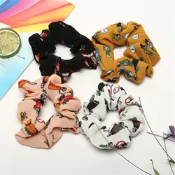 Для женщин Эластичный волос Веревка кольцо галстук Scrunchie хвост держатель Повязка На Голову s для Для женщин