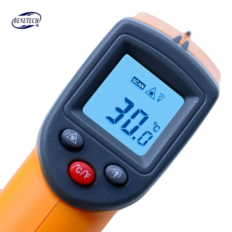 

GS320 Infrared thermometer Digital Laser LCD Display Non-Contact IR Infrared Thermometer -50-360 Degree Auto Temperature Meter
