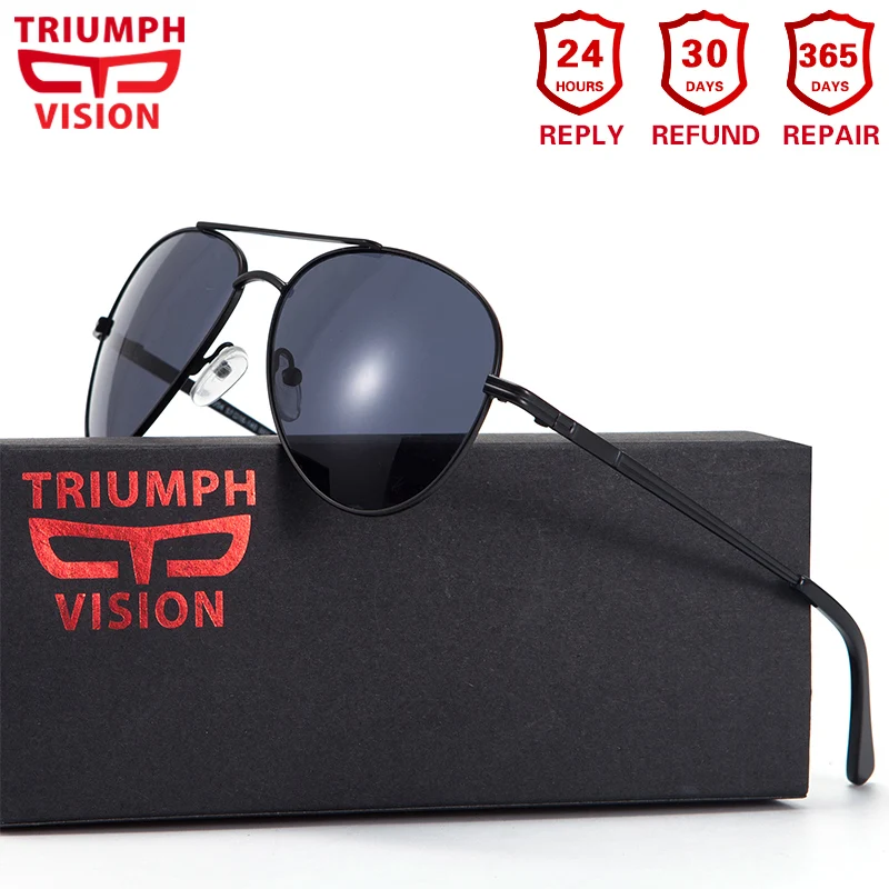 Очки TRIUMPH VISION мужские по рецепту авиаторы оптические солнечные очки при