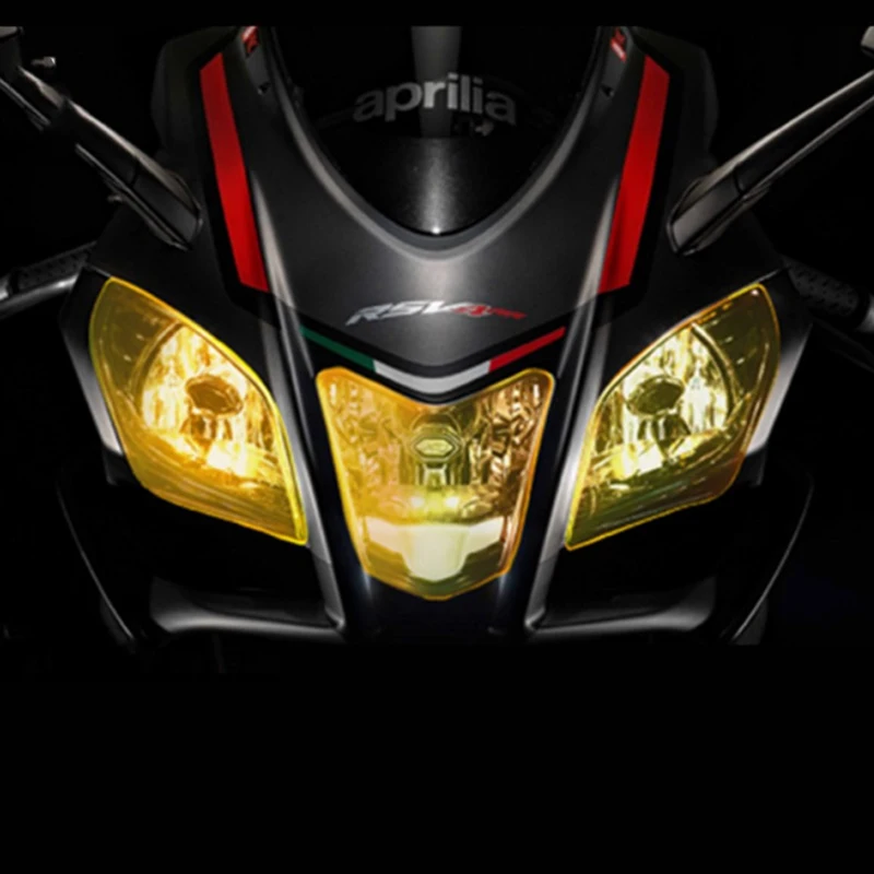 Новая крышка для фары мотоцикла защитные аксессуары Подходит для Aprilia RSV4 rsv 4