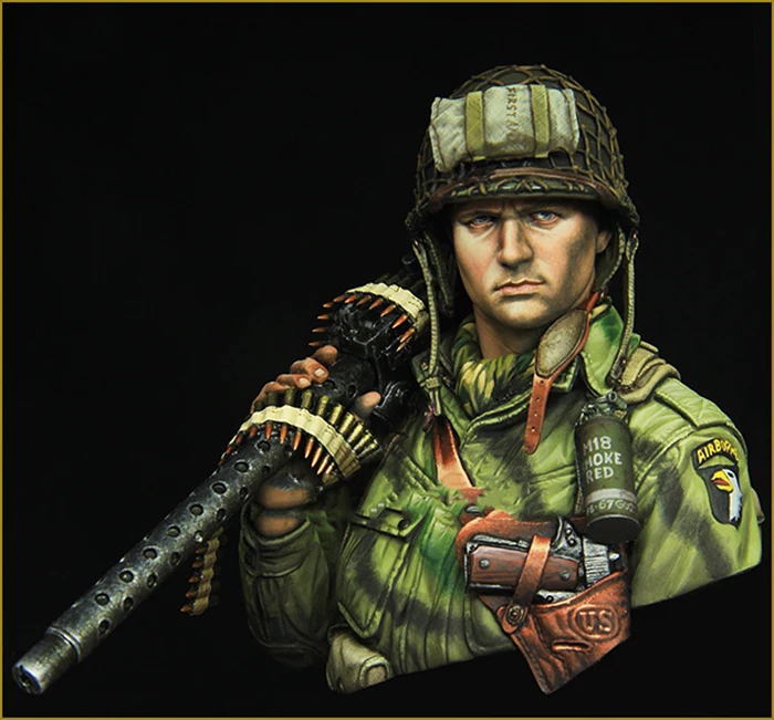 WW2 US AIRBORNE with M1919  (1)