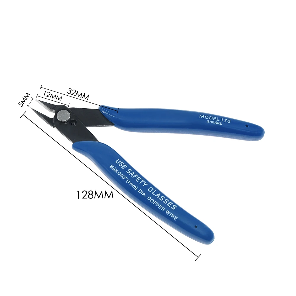 

U.S. US American Plato. PLATO 170 Wishful Clamp DIY Electronic Diagonal Pliers Side Cutting Nippers Wire Cutter