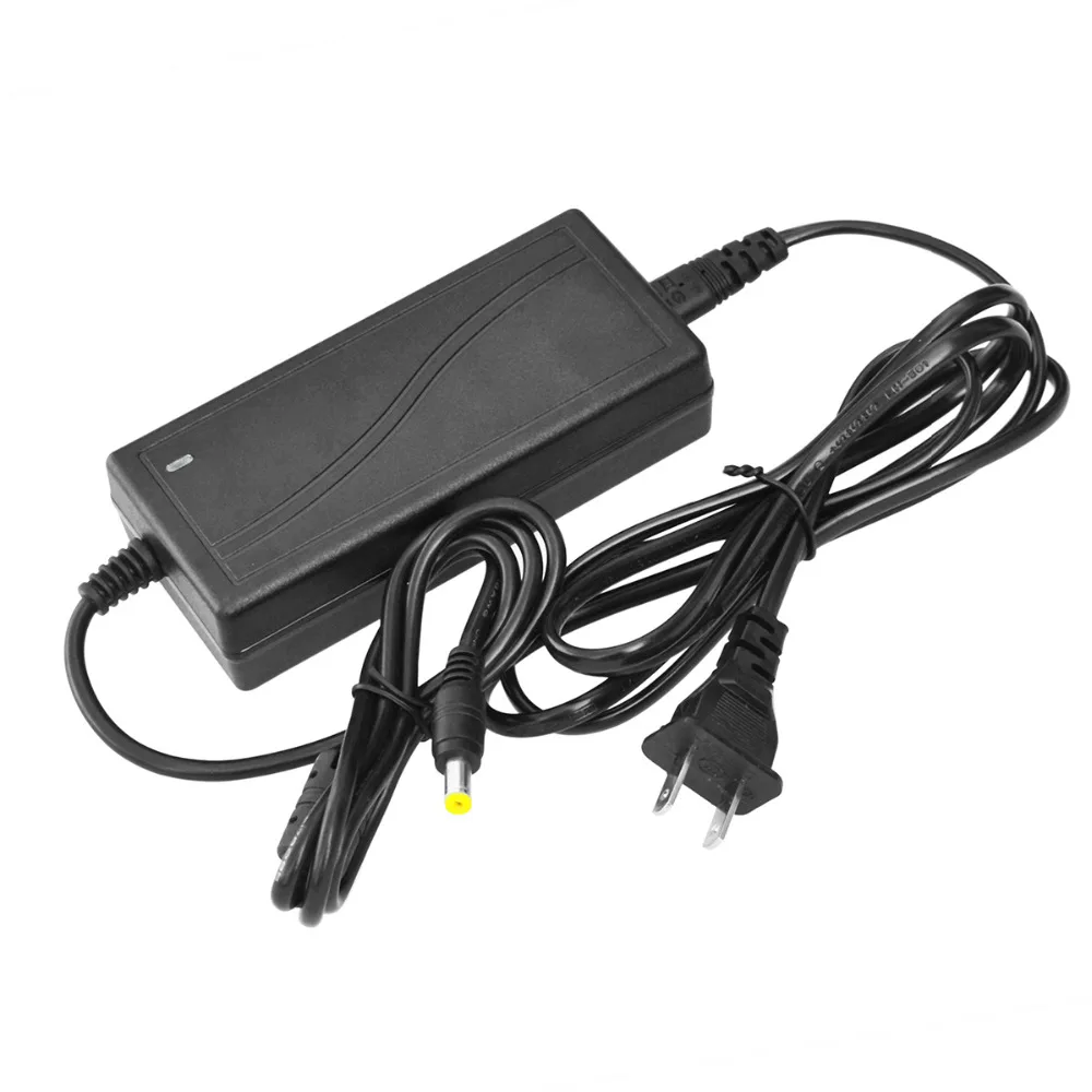 

J&W 12V 5A US Plug Power Adapter - Black (AC110-240)