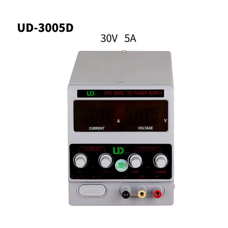 UD 3005D 30 V 5A DC Питание цифровой переменной короткого замыкания Питание для мобильного телефона ноутбука Ремонт
